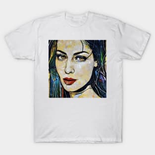 Portrait of Monica Bellucci T-Shirt